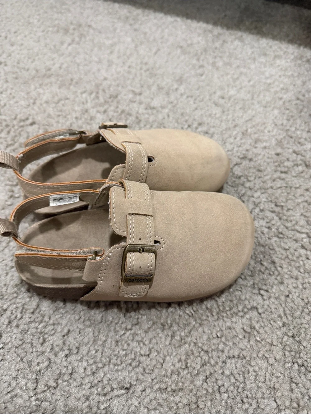 Carters soft suede